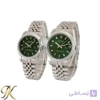 ست ساعت مچی رولکس (Rolex) مدل دیت جاست (Datejust) صفحه سبز – موتور ژاپن