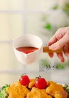 سس خوری سرامیک دسته بامبو سفید کد785
