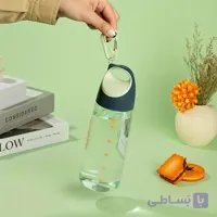قمقمه ورزشی با اویز کیف 650میل wooben کد1200