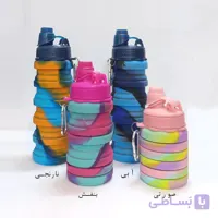 قمقمه سيليکونی تاشو بدون جعبه باکيفيت
