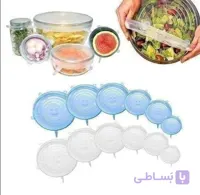 درپوش سيليکونی 6 عددی
