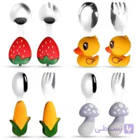ست قاشق چنگال‌نوزادی minimini