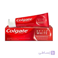 خمیردندان سفید کننده و ضدلک colgate optic white