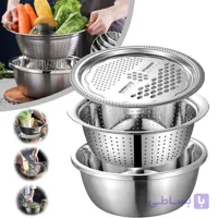 ست ابکش + کاسه + رنده اصلی