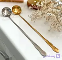 قاشق همزن پارچ بلند طلایی