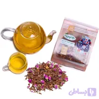 دمنوش میوه ای مخلوط به+گل محمدی+بهار نارنج