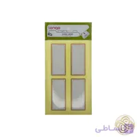 برچسب طلایی سایز65*30میلیمتر4برگی لانگوکدB-54
