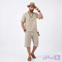 ست تیشرت و شلوارک مردانه مراکشی کنفی