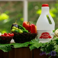 سرکه انگور سفید قزوین حجم 3 لیتری در باکس 4 عددی