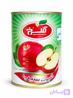 کمپوت سیب گلرخ ، شایان، تایماز ... باکس 12 عددی 350 گرم