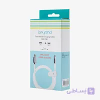 کابل دو سر تایپ سی بیاند مدل BCC-581RB FAST CHARGE