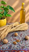روغن آفتابگردان با دانه ایرانی