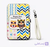 کیف دستی دخترانه طرح جغد ولنتاین
