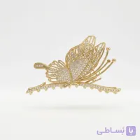 کلیپس مو پروانه کریستالی