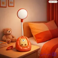 چراغ مطالعه و خواب فانتزی طرح خرس؛ هم برای مطالعه، هم برای آرامش شبانه 🧸💡