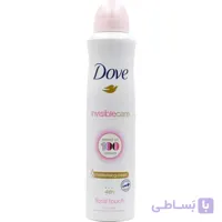اسپری ضد تعریق زنانه داو مدل Invisible رایحه Floral Touch حجم ۲۵۰ میل