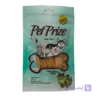 تشویقی سگ و گربه مدادی نرم مرغ پت پرایز (Pet Prize) – 50 گرم