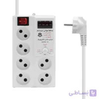 محافظ سوپر آنالوگ 6 خروجی با کابل 4 متری مدل 6L-AP