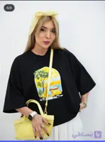 تیشرت باکسی سامر طرح وسپا
