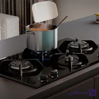 گاز صفحه ای بیمکث مشکی مدل 2502 G4
