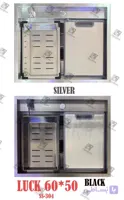 سینک باکسی دوپله H222 هوادیائو سایز 60 استیل