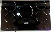 اجاق گاز تمام صفحه برقی JEC – پنج شعله