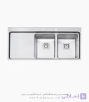 سینک پرنیان استیل مدل PS1227 توکار لیوان شور