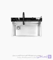 سینک پیانویی پرنیان استیل مدل 4244 توکار سایز 75 R10