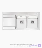سینک پرنیان استیل مدل PS1285 توکار جامایع دار