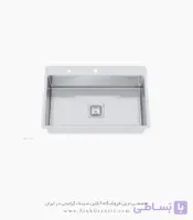 سینک پرنیان استیل مدل 4237 توکار جامایع دار R10