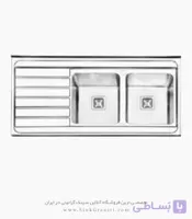 سینک پرنیان استیل مدل PS1186 روکار