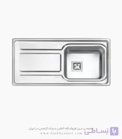 سینک پرنیان استیل مدل PS1282 توکار