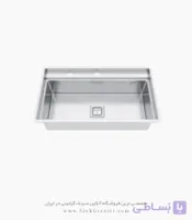 سینک پرنیان استیل مدل 4264 توکار سایز 90 R10