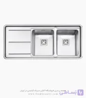 سینک پرنیان استیل مدل PS1284 توکار