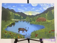 تابلو نقاشی ارامش