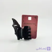 کلیپس مو طرح خفاش مشکی اکلیلی زنانه آی ام I AM