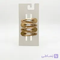گیره مو تق‌تقی مات طلایی لولولمون زنانه Lululemon