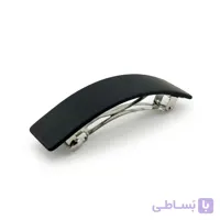 گیره مو انبری مستطیلی مات مشکی آی ام زنانه I AM