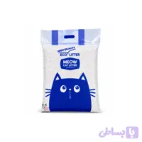 خاک گربه میوکت ساده اقتصادی (Meow Cat Litter Eco) 10 کیلوگرمی