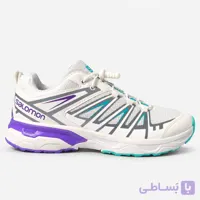 کتونی رانینگ سالامون بندی / رنگ سفید بنفش