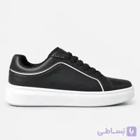 کفش ساده نیمه رسمی ونس زارا / رنگ مشکی سفید / کد 4052