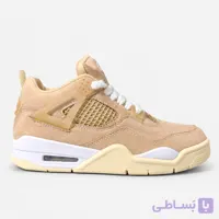 کتونی نایک جردن فور / رنگ کرم / کد 405
