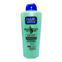 شامپو بدون سولفات کراتینه هیر واتر HAIR WATER مخصوص موهای آسیب دیده وزن 400 گرم