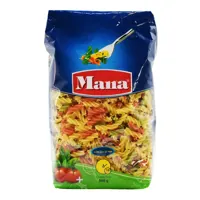 ماکارونی مانا MANA مدل مته ای سبزیجات وزن 500 گرم