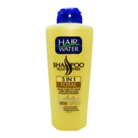 شامپو زنانه بدون سولفات هیر واتر HAIR WATER مدل 5in1 وزن 400 گرم