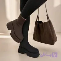 بوت زنانه لژدار ضدآب جنس استرج