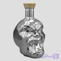 بطری لوسیفر فانتاکروم مدل Doom Face-26F0294 درب پیچی ظرفیت 1 لیتر