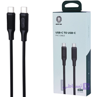 کابل دو سر تایپ سی مدل GNPVC60CTCBK گرین لاین