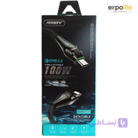 کابل شارژ دو سر تایپ سی مدل S-047-PT  انستی
