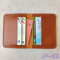 کیف جاکارتی ساده چرم طبیعی مدل آریا (کد P13BA)